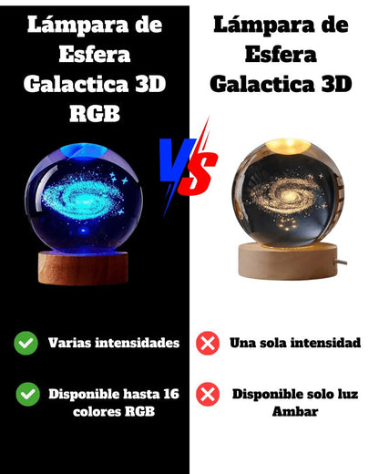 ESFERA GALÁCTICA MULTICOLOR 3D