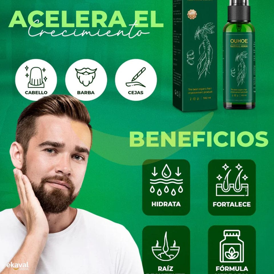 OUHOE-CRECIMIENTO DE CABELLO